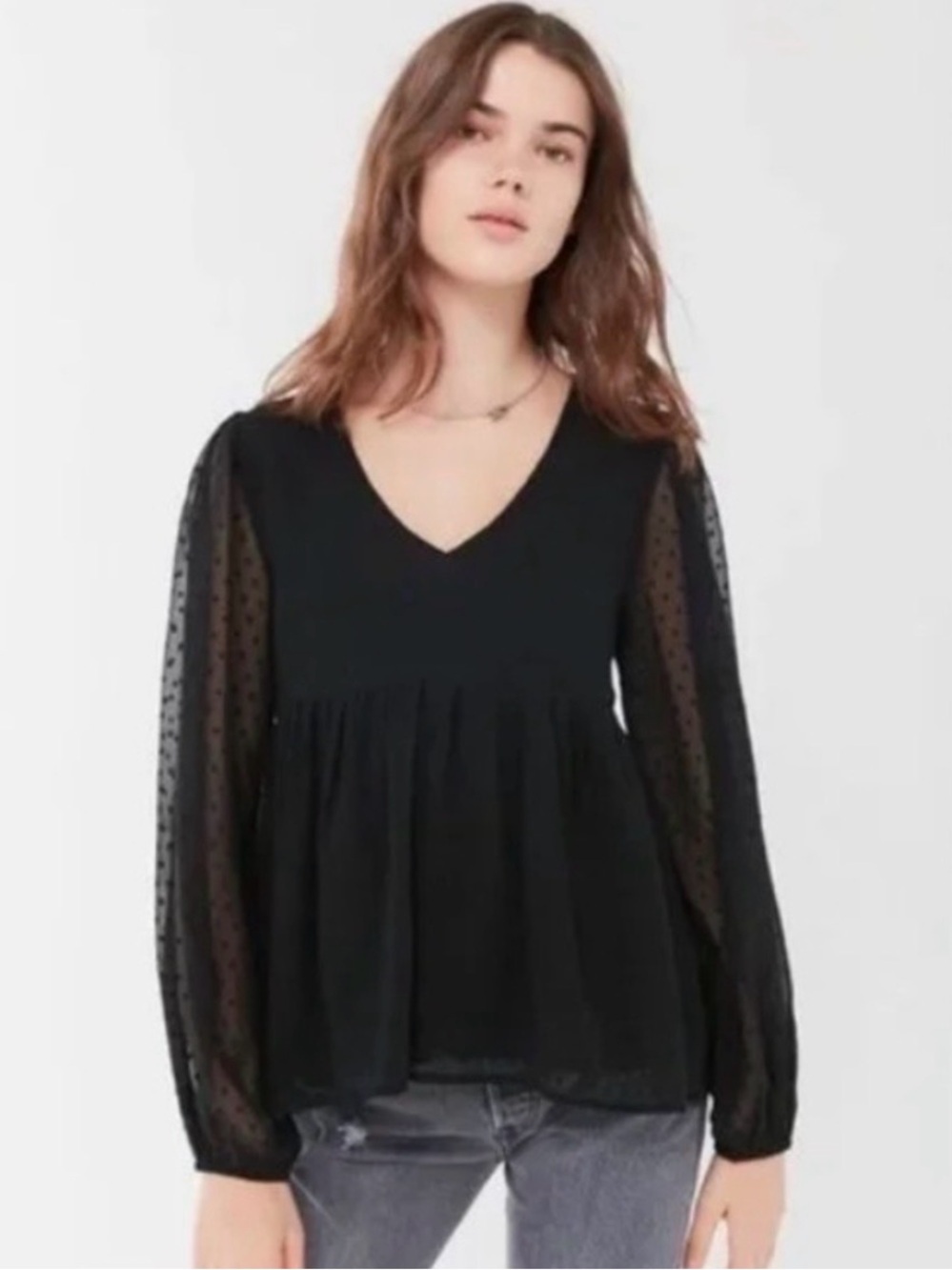 Urban Outfitters V-Neck Blouse